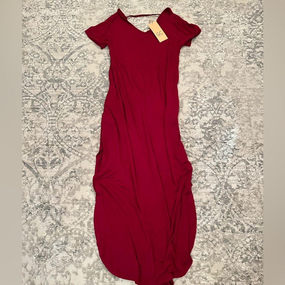 Tshirt dress with pockets